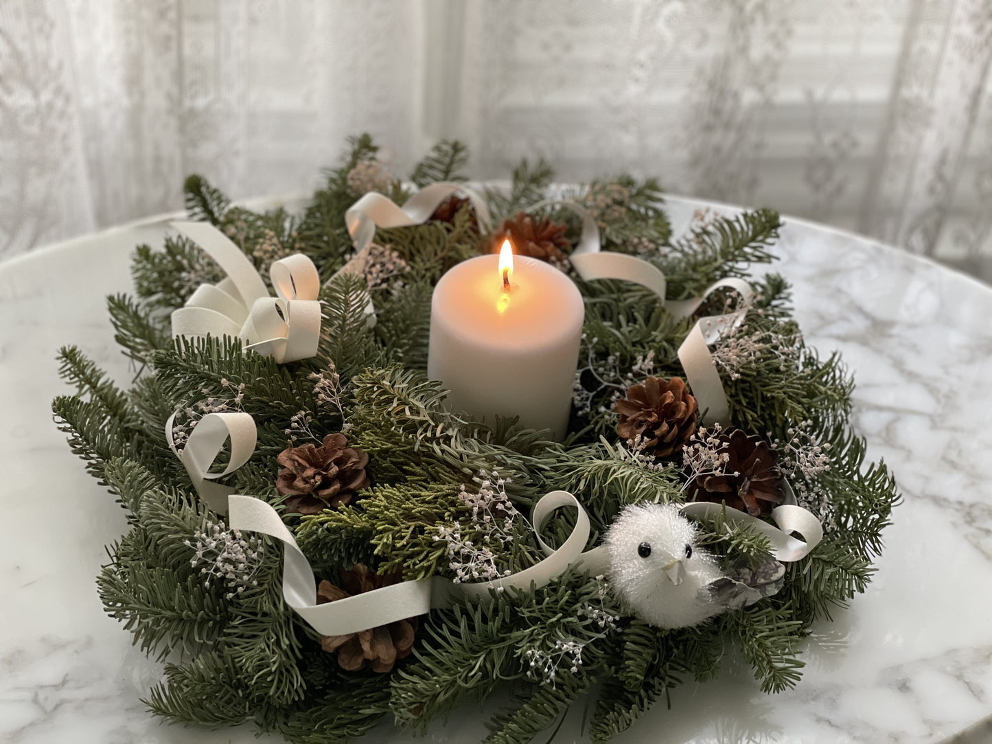 Snowbird Balsam Centerpiece