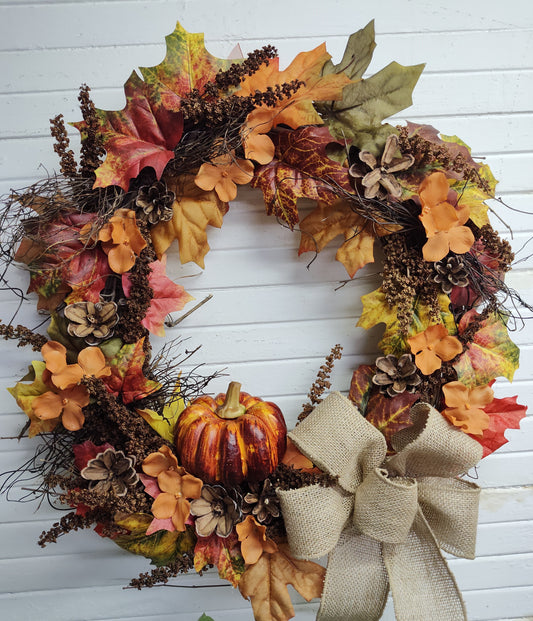 Handcrafted Fall Wreaths