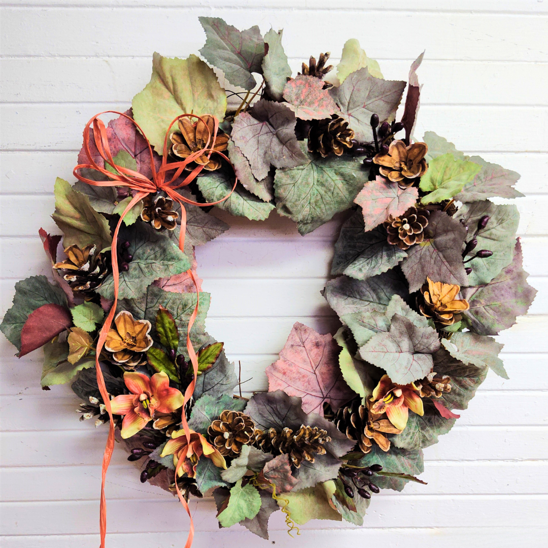 Handcrafted Harvest Wreath