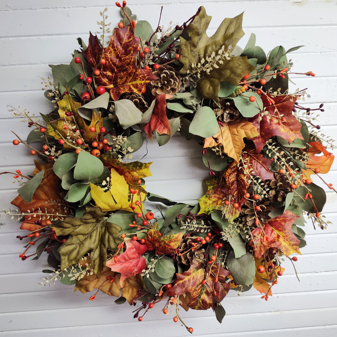 Handcrafted Fall Wreaths